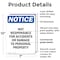Signmission Safety Culture Sign, 7 in Width, Plastic, Rectangle OS-2PACK-NS-P-710-V-16268 - alternate 3